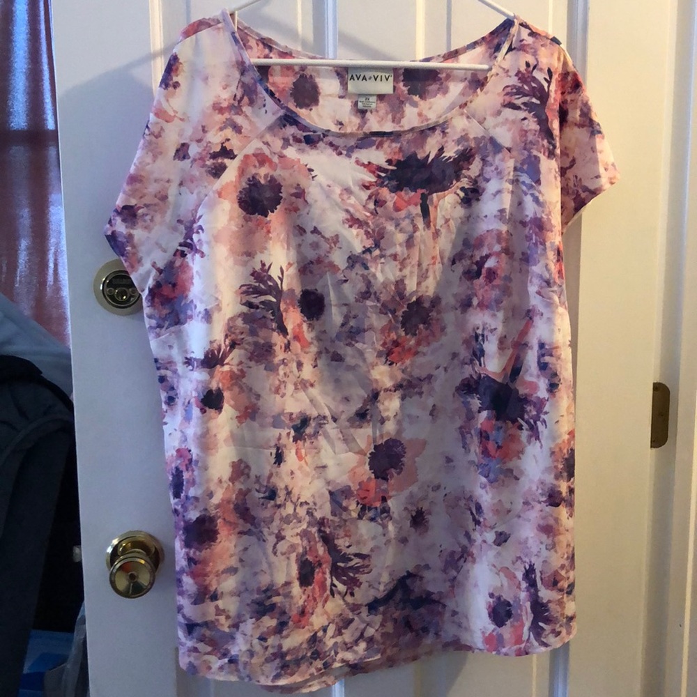 Patterned blouse